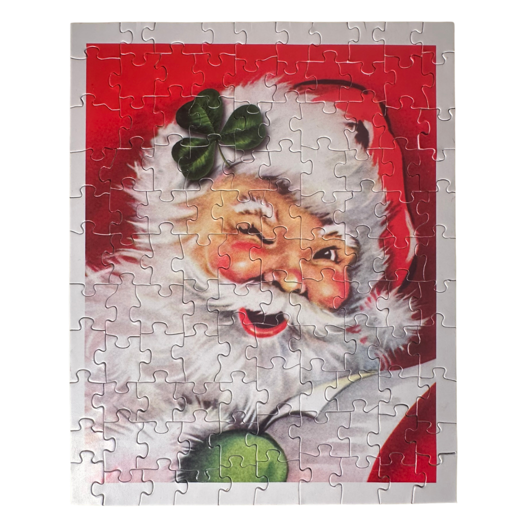 Winking Irish Santa Puzzle