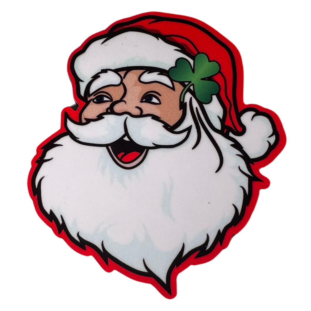 Santa with Opened Eyes Magnet