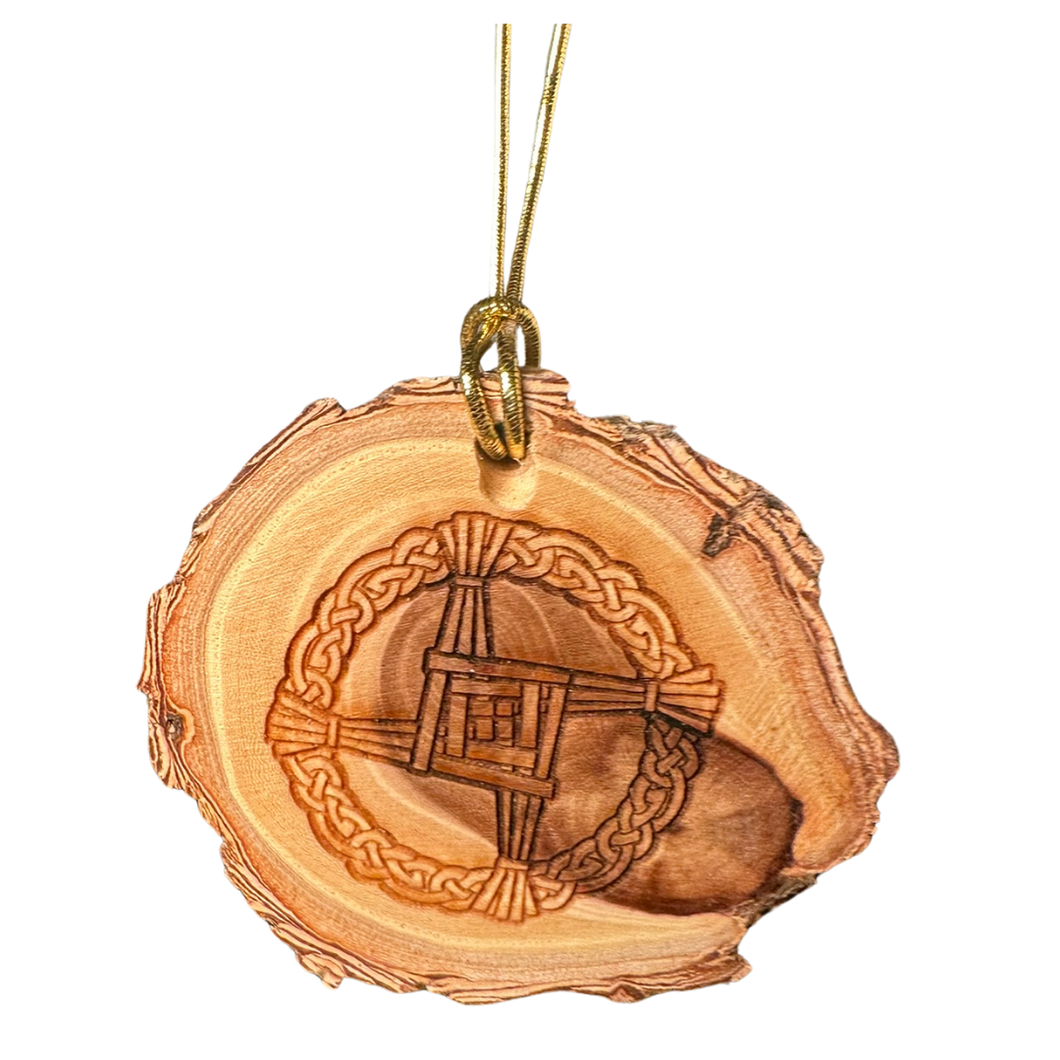 Saint Brigid's Cross Branch Cutting Ornament
