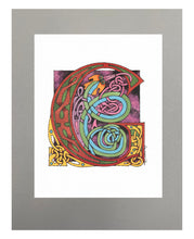 Load image into Gallery viewer, 11X14 Matted Celtic Letter Print
