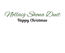 Load image into Gallery viewer, Santa Cow Christmas Landscape Card

